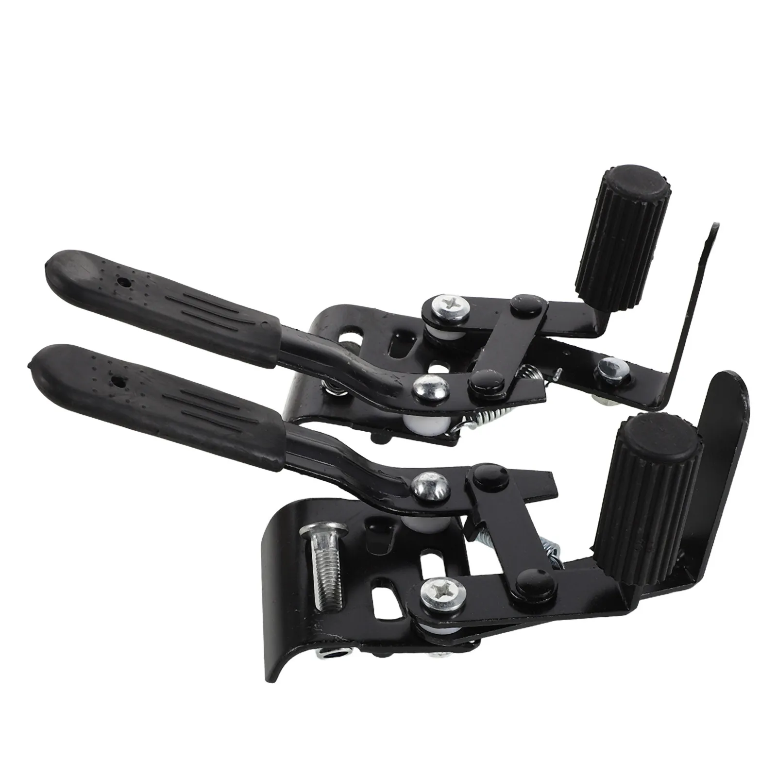 

1 Pair Wheelchair Brake Accessories Stable Dual Hand Brake Replacement Parking Lock Lever for Manual Wheelchair Hardware