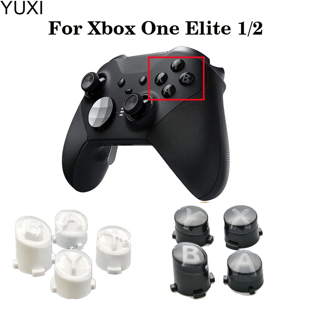 

YUXI 1Set For Xbox One Elite 2 Elite 1 Controller Game Handle Keys Original Brand New ABXY Key Right Function Key Accessories