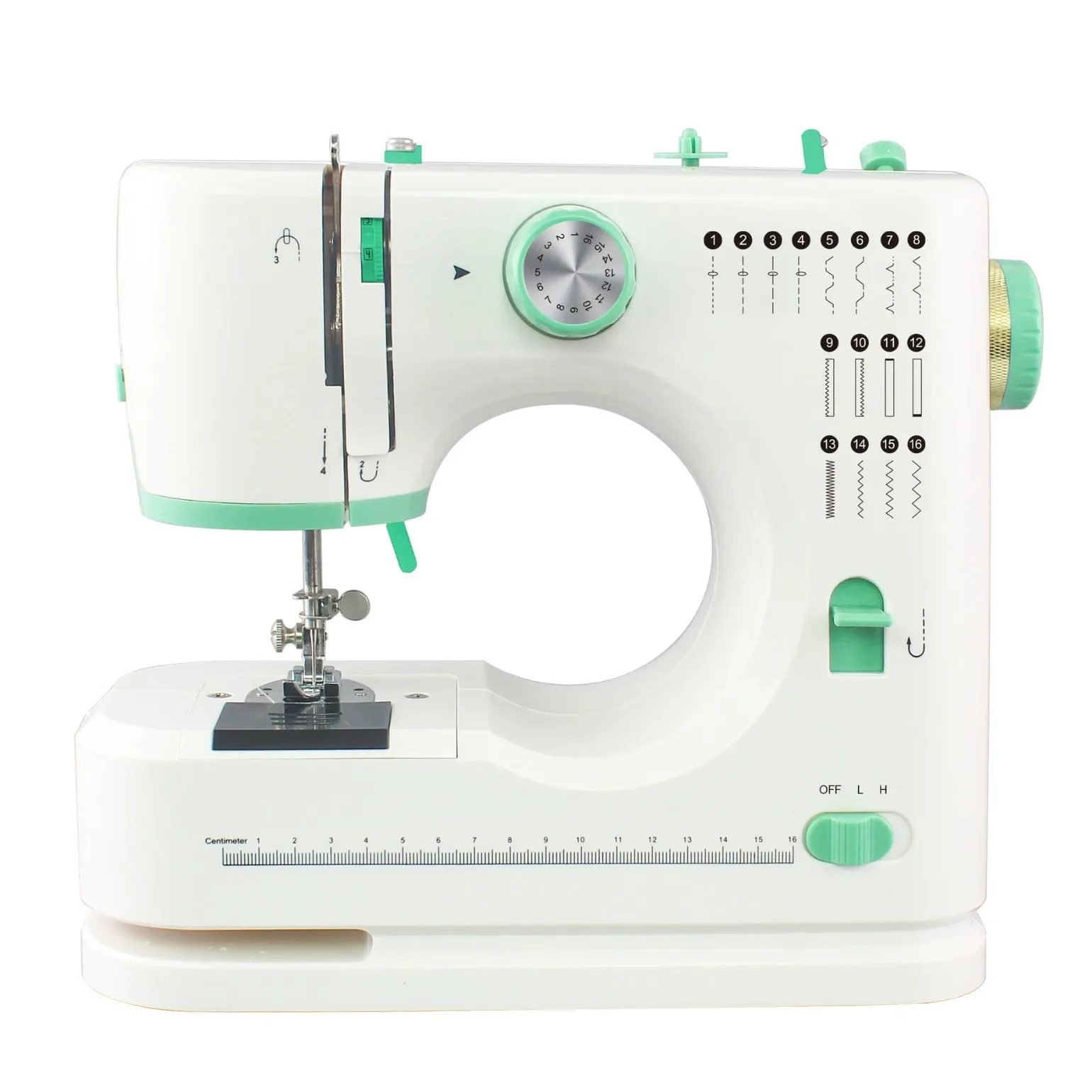 16 Stitches Household Electric Sewing Machine Edge Lock