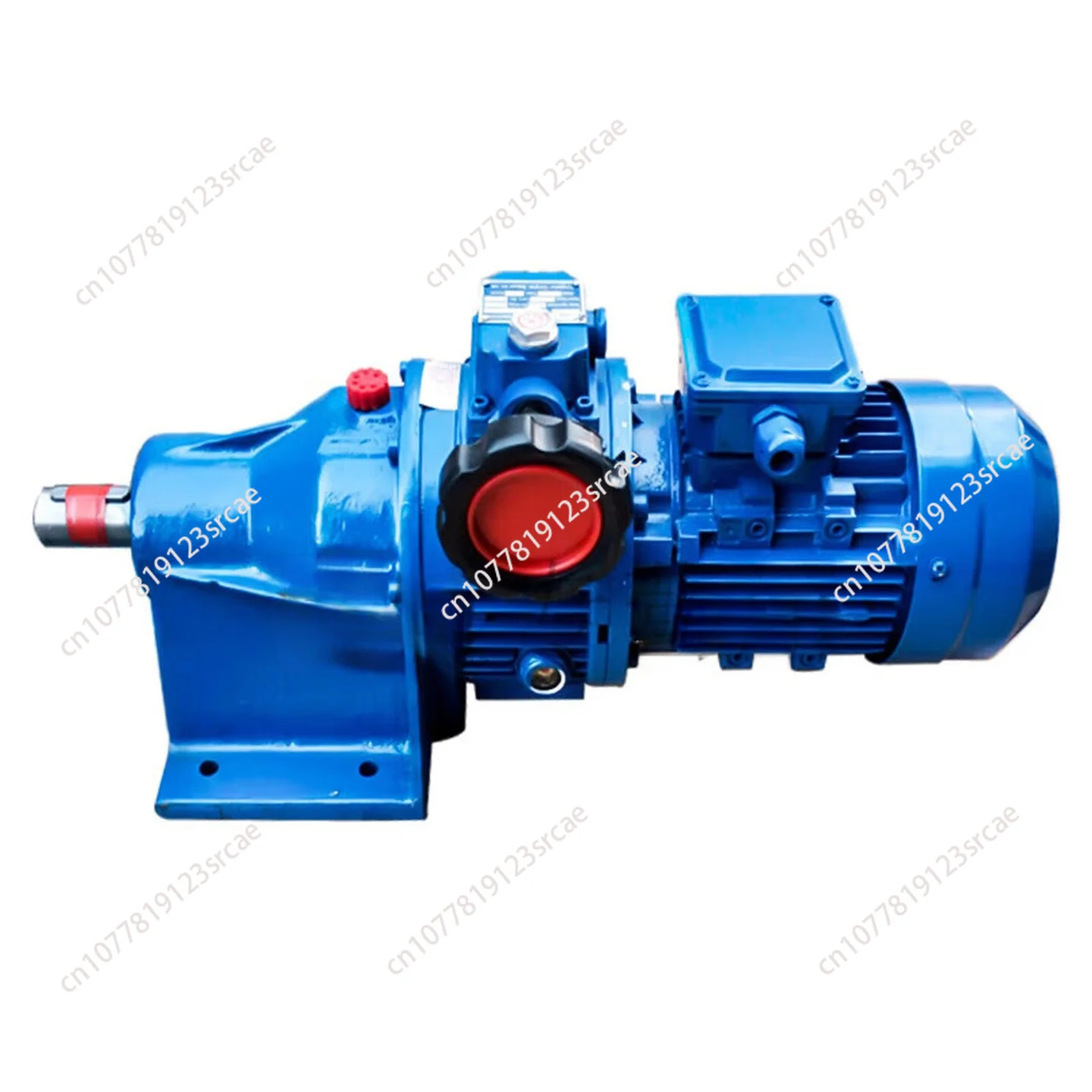 Worm gear reducer with motor stepless transmission MBW small turbine speed control box horizontal