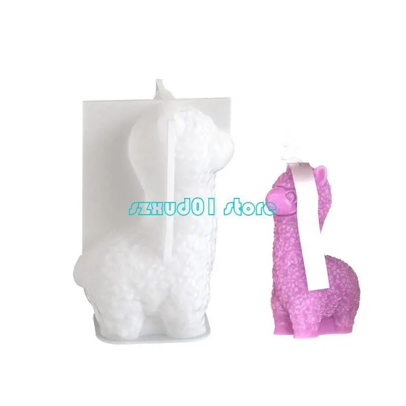 

1XCA Sturdy Silicone Mould for Customizable Alpacas Holders and Art Projects