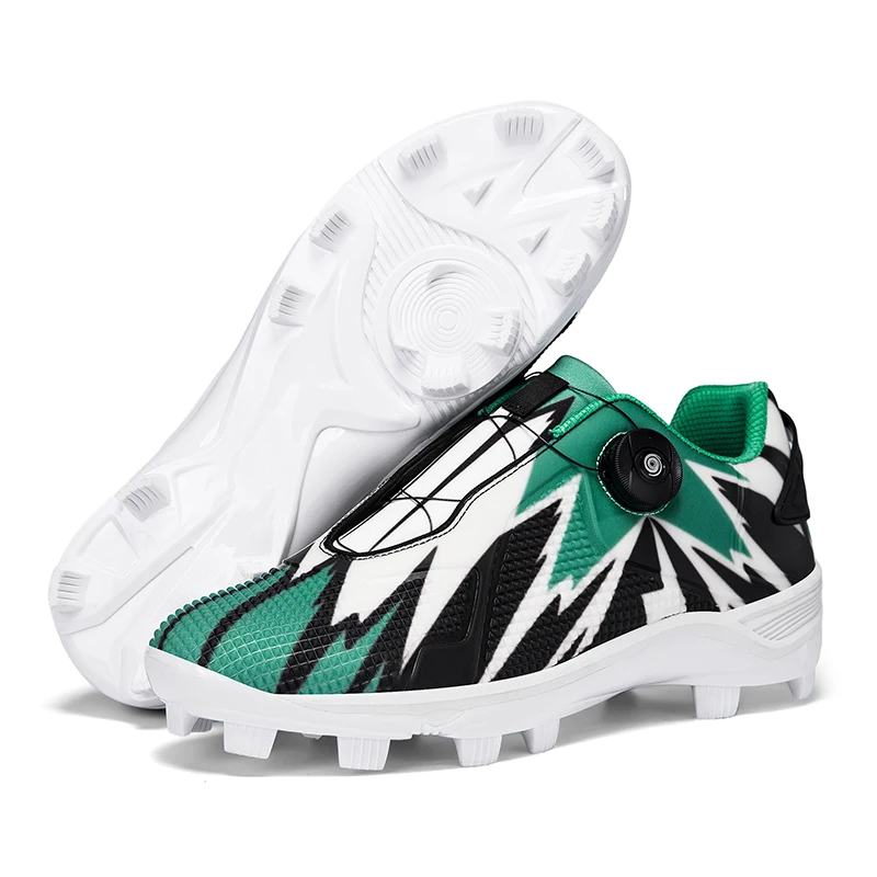 

Новое поступление, мужская бейсбольная обувь, спортивная обувь с быстрой шнуровкой, мужская дизайнерская обувь для двора, мужская противоскользящая бейсбольная обувь для мужчин