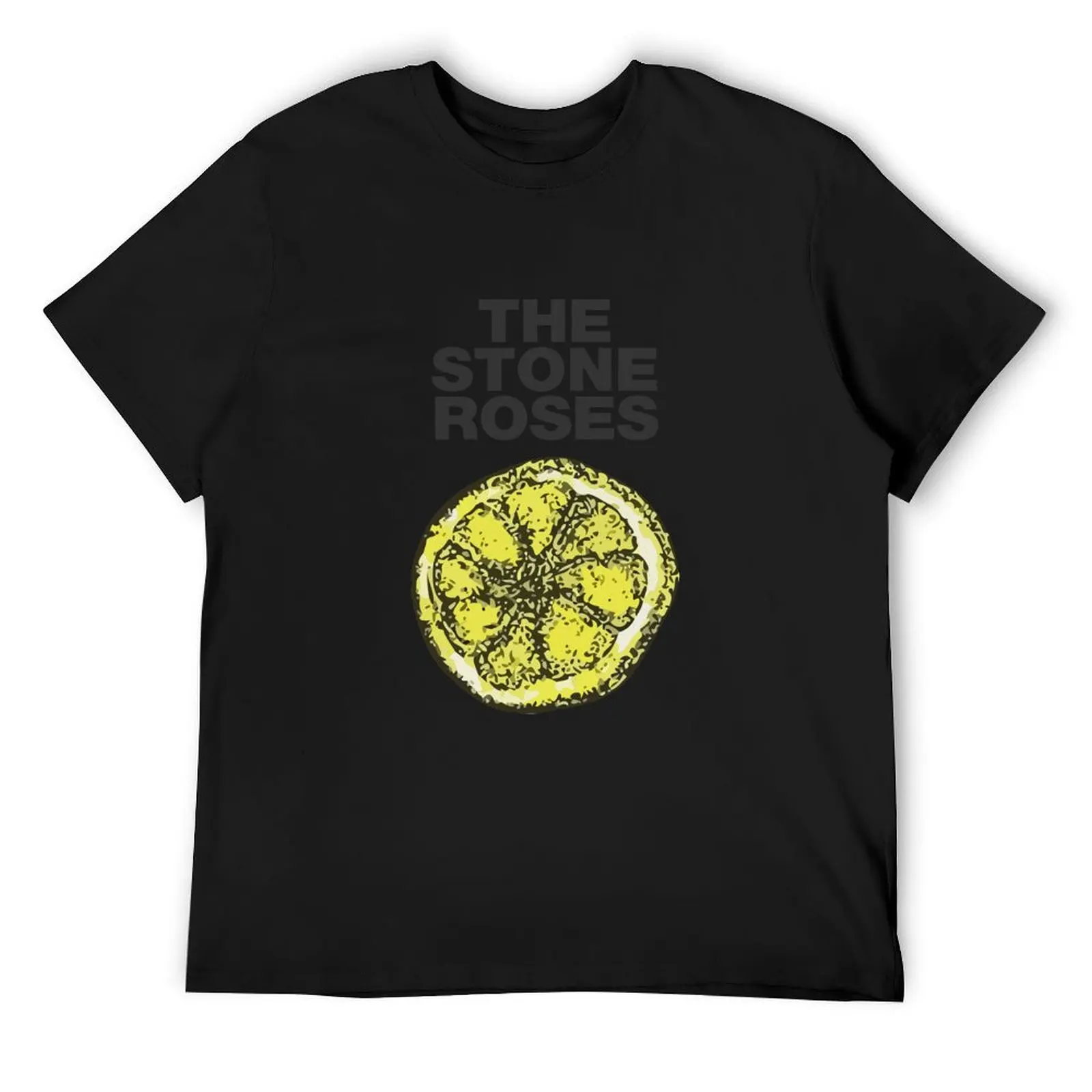 Stone Roses Merch The Stone Roses Lemon T-Shirt vintage t shirts street wear fitted t shirts for men