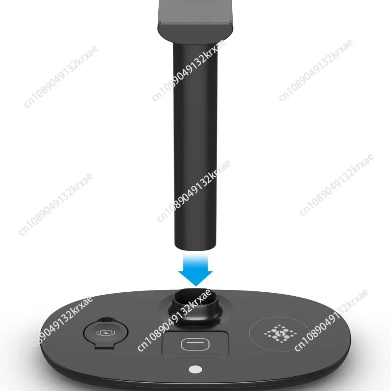 4In1 Headphones Stand For Airpods Max Detachable Headset Holder Hanger Wireless Charger For Phone Watch Bluetooth Headset