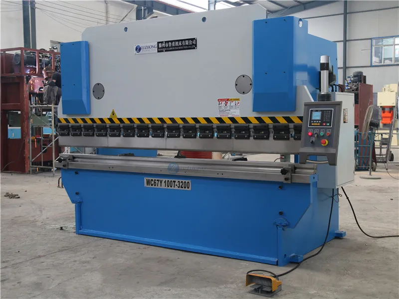 Manual Sheet Metal Bender Price WC67Y 63T Steel Bending Machines