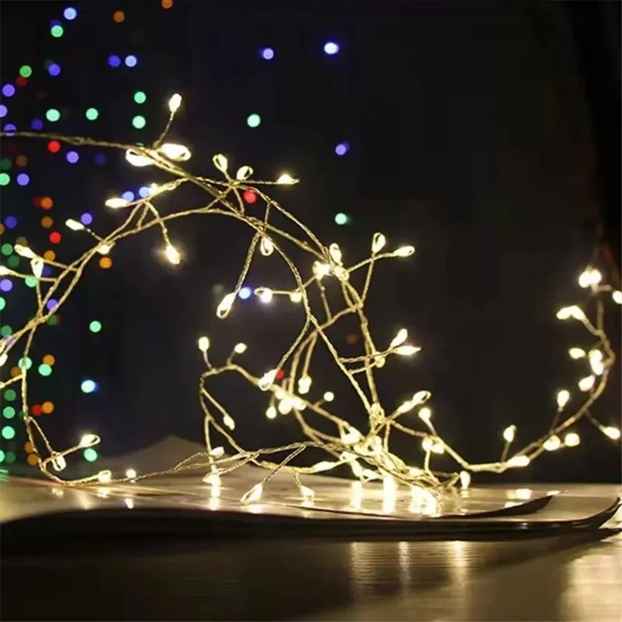 Holiday Lighting USB 3/6M LED Copper Wire String Lights Remote Control Fairy Garland Lights for Christmas Wedding New Year Party