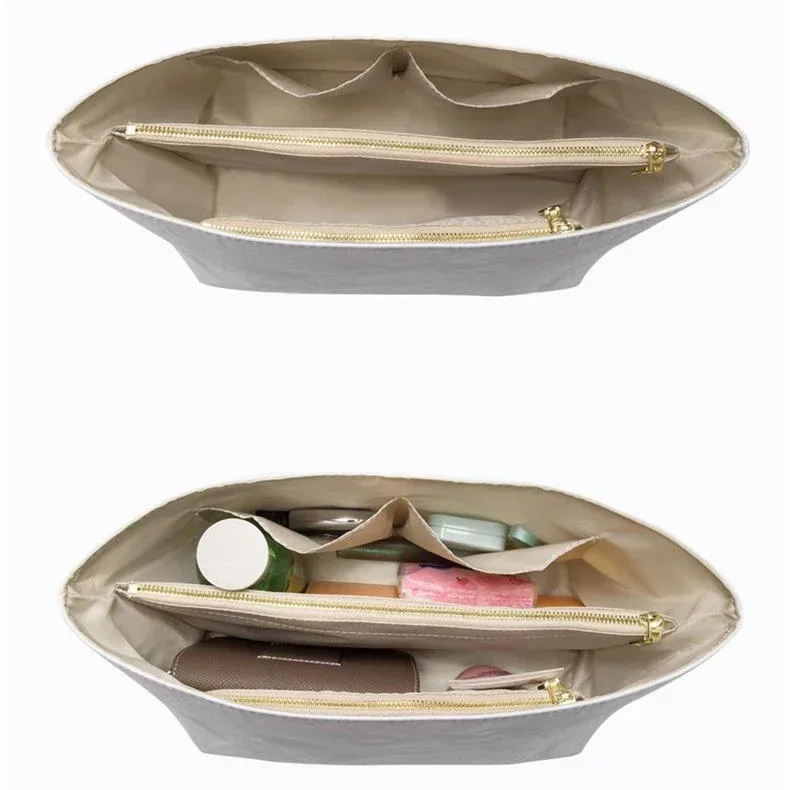 NEW Dupont Paper Bag Organizer For Longchamp Mini Bag Ultra Light Material Liner Purse Insert Organize And Storage