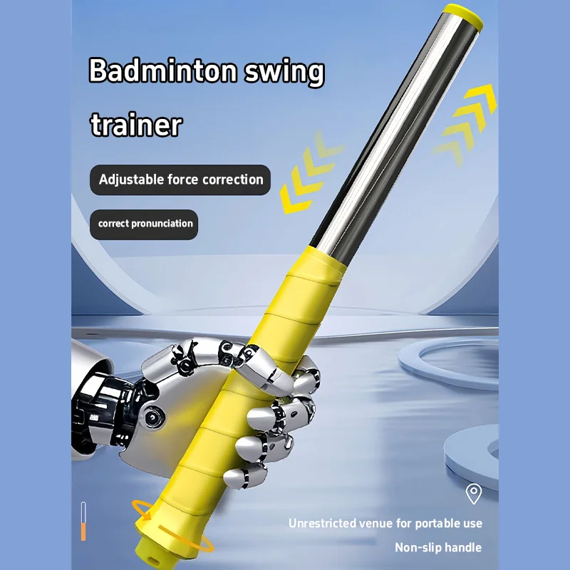 

Swing Trainer Badminton Racket; Power Generator Movement Corrector for High-Level Practice New 2026
