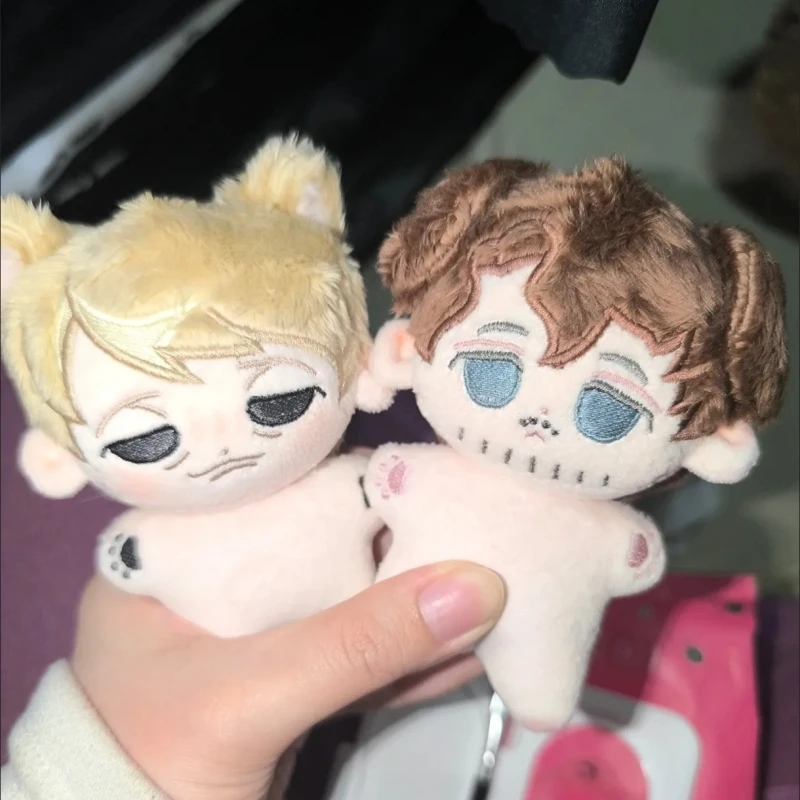 Caliente 10cm Hannibal & Will Cosplay muñecas de algodón vestir-Up cuerpo de estrella de mar único Mini felpa Academia oscura coleccionar juguetes regalos de cumpleaños