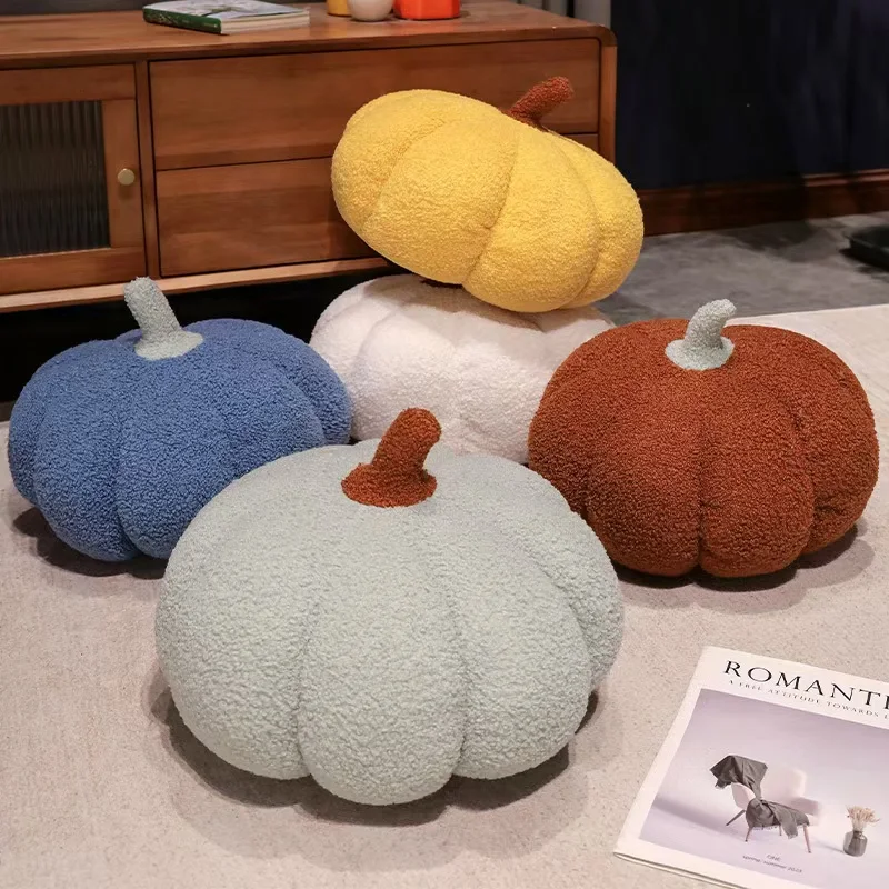 Soft Pumpkin Plush Toy para crianças, Cute Plant Bedroom Decoration, Halloween Sofa Pillow, Almofada, Children's Gift