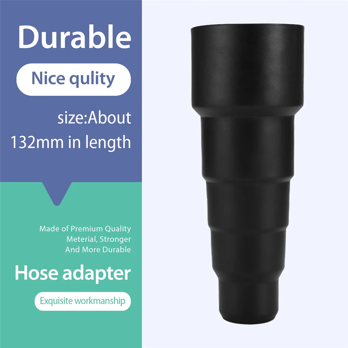 AT77 Универсальный адаптер для вакуумного шланга, аксессуары для шлангов, разъем адаптера, пятислойный адаптер диаметром 18-50 мм