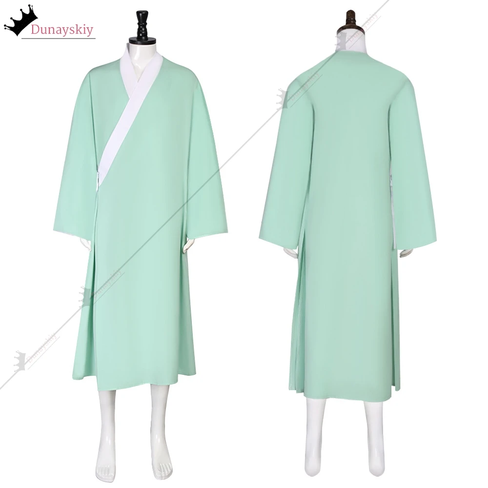 Sun WuKong الفائدة التعبيرات تأثيري حلي النمط الصيني الملابس الطاوية Wukong's القفطان الأخضر كوس قناع موحد AccessoryXS-3XL