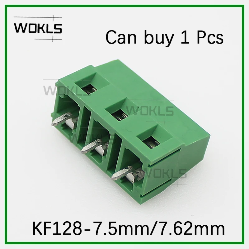 

KF128 7.5 7.62 PCB CONNECTOR UNIVERSAL SCREW TERMINAL BLOCK DG500 7.5mm7.62mm GMKDS 1,5 1717020