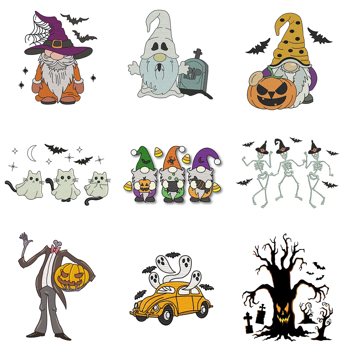 Halloween Ghost Pumpkin Cart Metal Cutting Dies New Diy Emboss Stencil Scrapbooking Dies For Card Making 2023