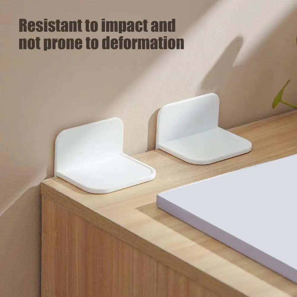 

5Pcs Anti-Tip Furniture Fixer Adhesive No Drill Baby Proofing Prevent Falling Cabinet Bookcase Dresser Stabilizer Securing Tools