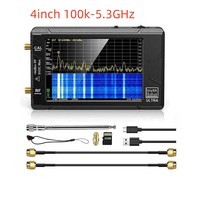 100k-5.3GHz 4 inch tinySA ULTRA Handheld Spectrum Analyzer touch screen high frequency output signal