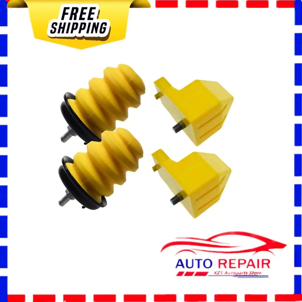 

2pcs 15835667 + 2pcs 15712438 Stop Bumper Bump For Chevrolet Silverado GMC Sierra 4.3L 4.8L 5.3L 6.0L 6.6L 1997-2007