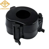 Matraz de horno microondas para dentadura postiza de policarbono, compresor de prensa de plástico negro Dental, equipo de laboratorio de odontología, 1 Uds.