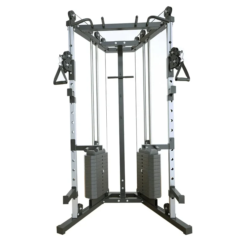 Comprehensive Home and Commercial Multi-Function Station High Pull Down Squat Stand and Pull-Up Equipment for Fitness Training