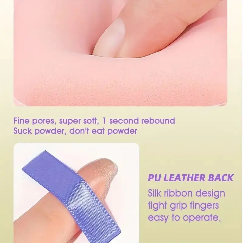 2 Stuks Roze Suikerspin Luchtkussen Poederdons Voor Zowel Droog Als Nat Gebruik