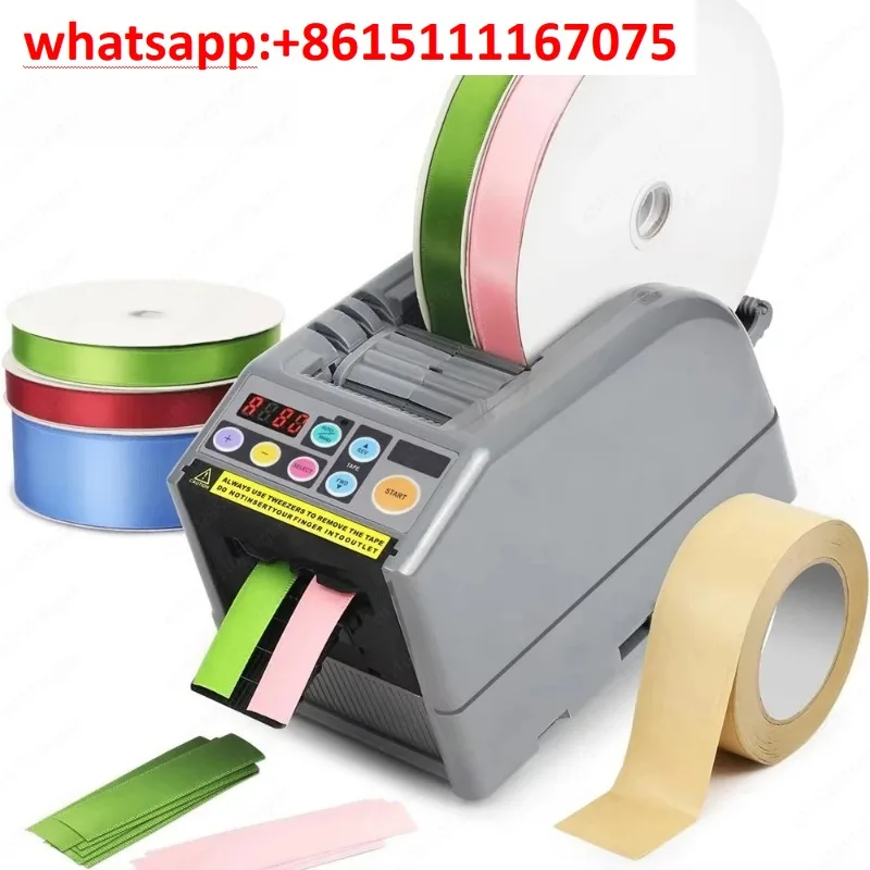 Zcut 9 Automatic Ribbon Cutting Machine, Cutting Width 6-60mm Max Length 999mm, Electric Splitter Cutter
