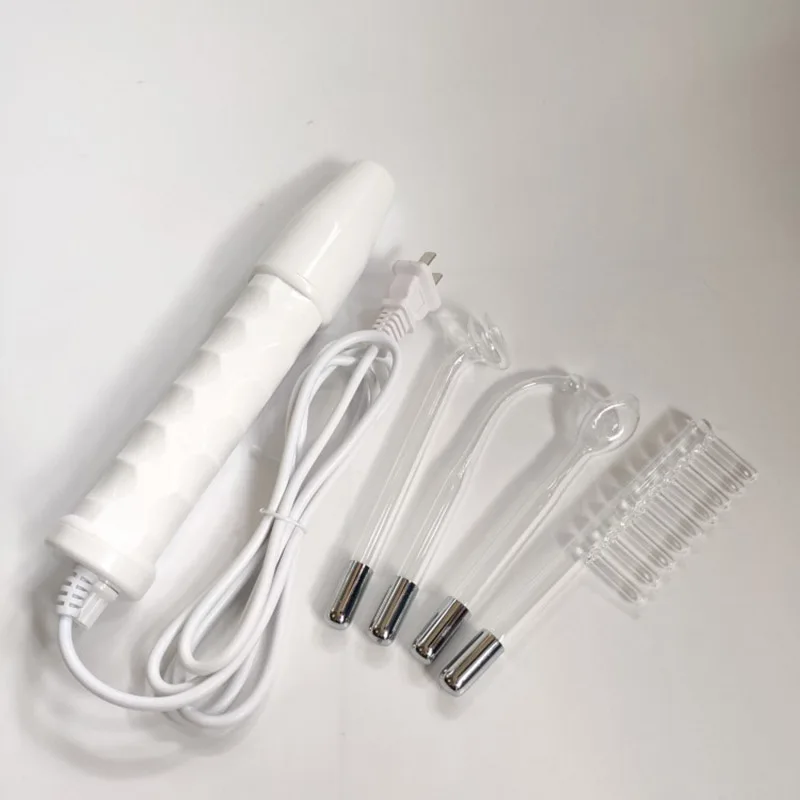 High Frequency Beauty Skin Care Facial Spa Salon acne Cosmetic instrument Purple&Red light ozone electrotherapy comb