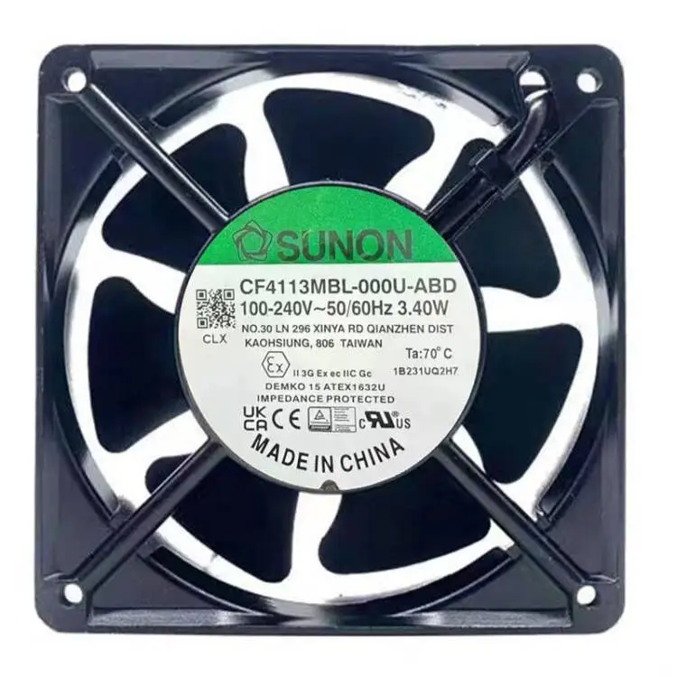 Cooling fan CF4113MBL-000U-ABD 100-240V 100V 3.4W New 12038 axial fans