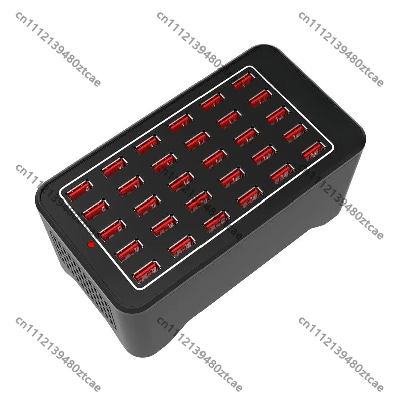 30‑Ports Multi‑Port USB Charging Hub Desktop Charger Station Power Dock For Mobile Phones Tablets Multiple Electronic Devices