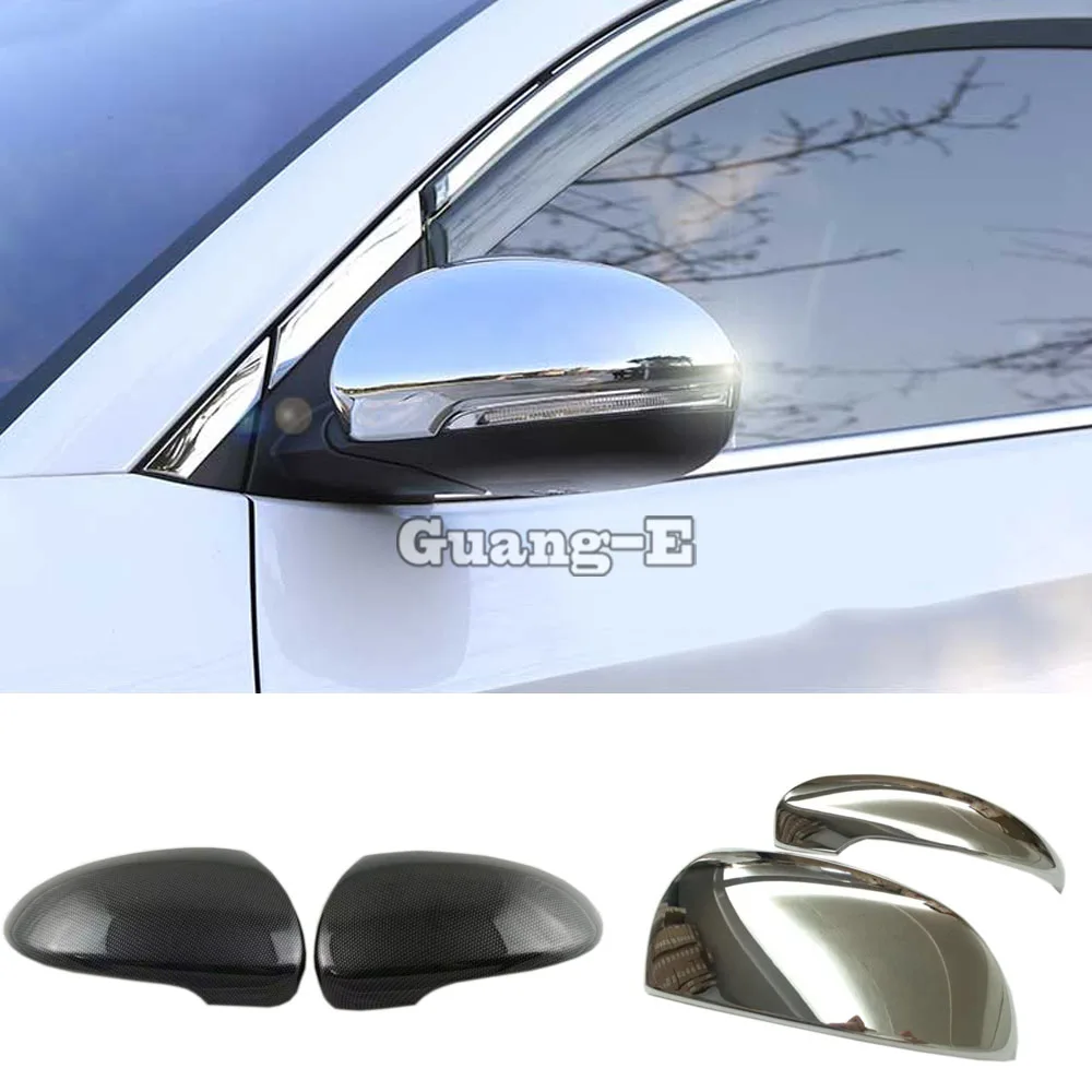 Für Hyundai Tucson 2015 2016 2017 2018 2019 Dekoration Körper Zurück Rückansicht Rück Seite Tür Spiegel Abdeckung Stick Trim Rahmen 2 stücke