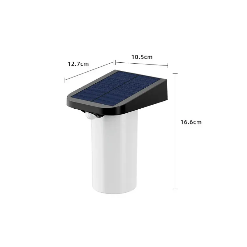 Waterproof Motion Sensor Security Solar Powered Pathway Lighting LED Wall Lamp Outdoor Solar Garden Lights