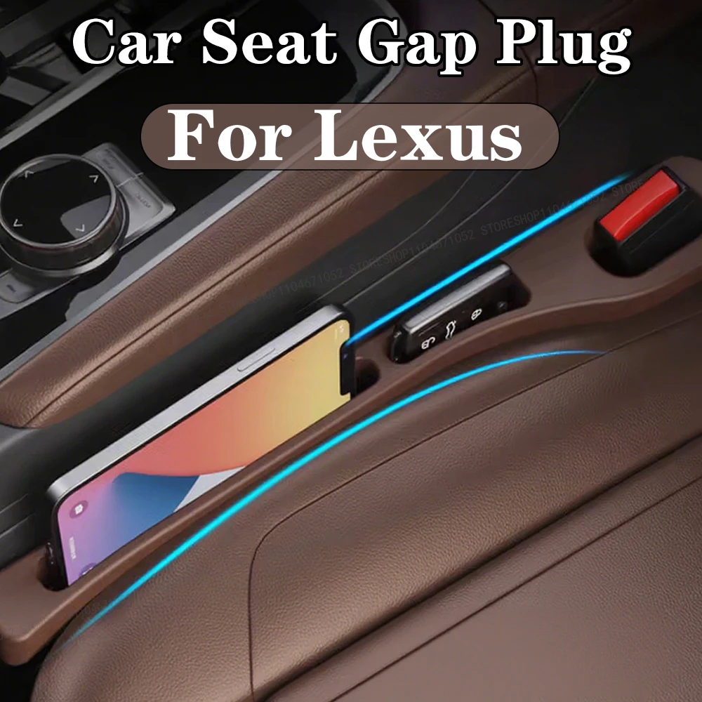 

Car Seat Gap Plug Strip Leak-Organizer Proof Strip Filler For Lexus IS ES LS UX RX GX LX RC LC LM RZ TX Accessories