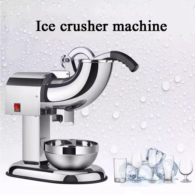 PBOBP Commercial Ice Shaver Ice Crusher Crushed Ice Sand Machine New Panda Models Cotton Machine Ice Machine 220V 1PC