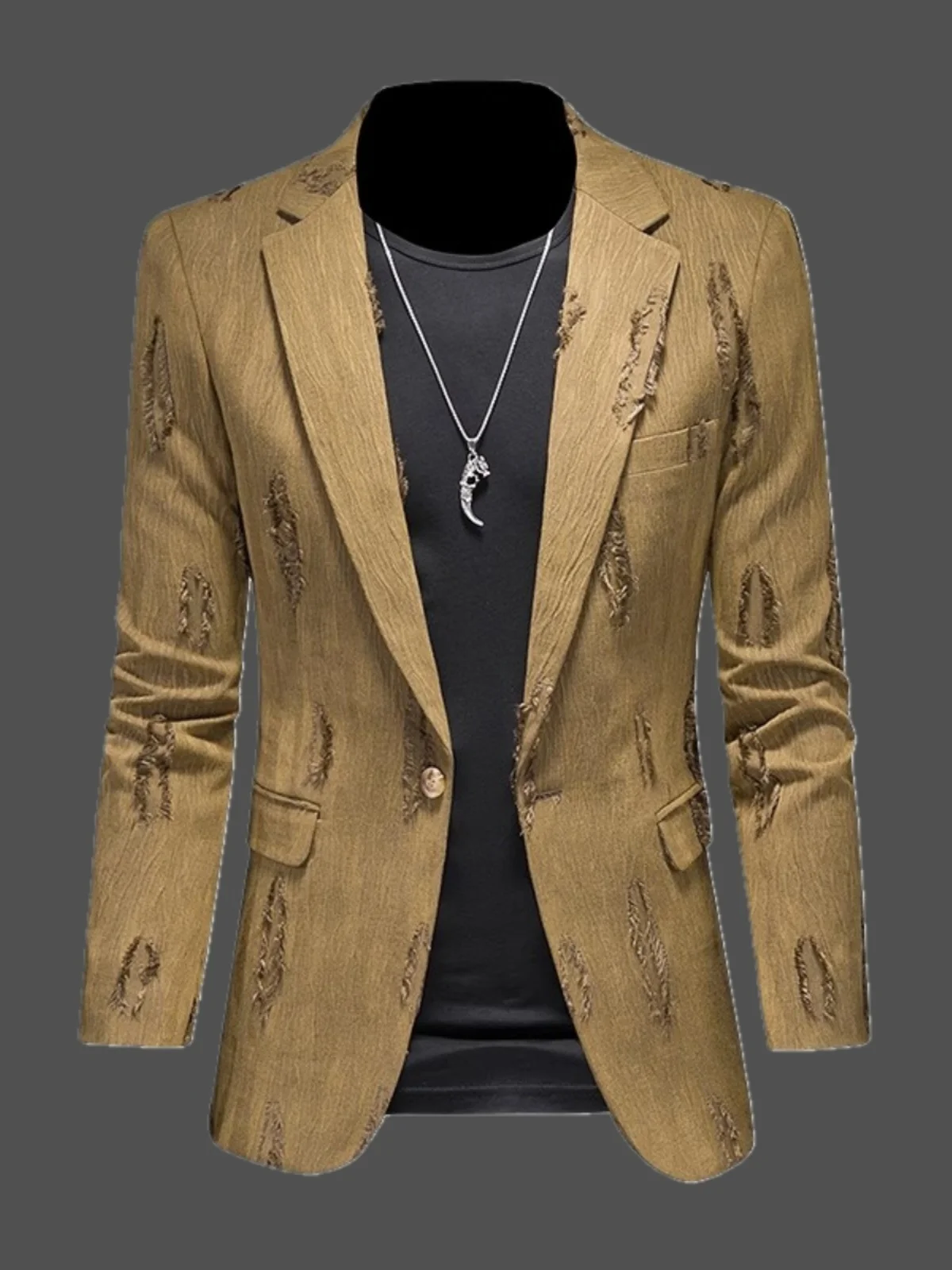 

Мужской повседневный пиджак в британском стиле, новинка весна-осень, высококачественный, больших размеров, приталенный, для повседневной носки