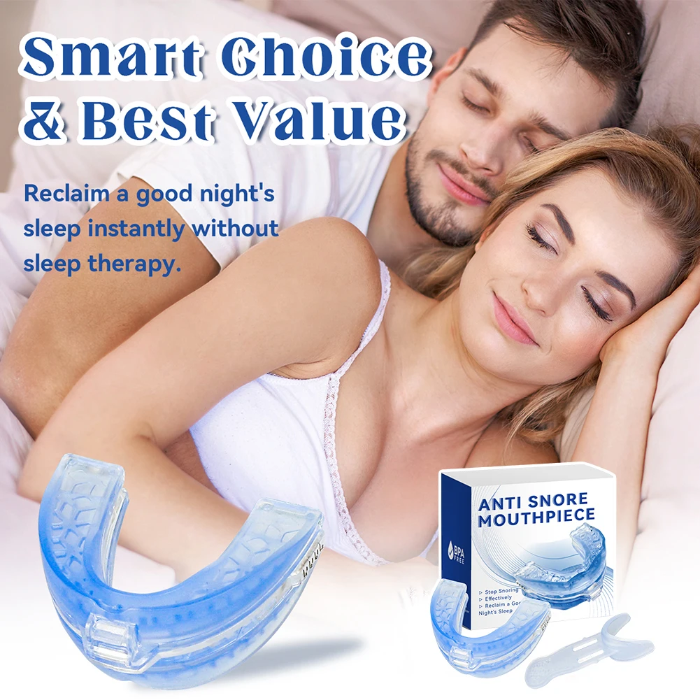 

Anti Snoring Mouth Guard For Sleeping Multifunctional Sleeping Bite Guard For Adults Teens