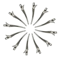 1/12pcs Hairdressing Steel Clips Cosmetic Styling  Roots Clips Fix Bangs Forehead Clips Root Volumizer  metal hair clip
