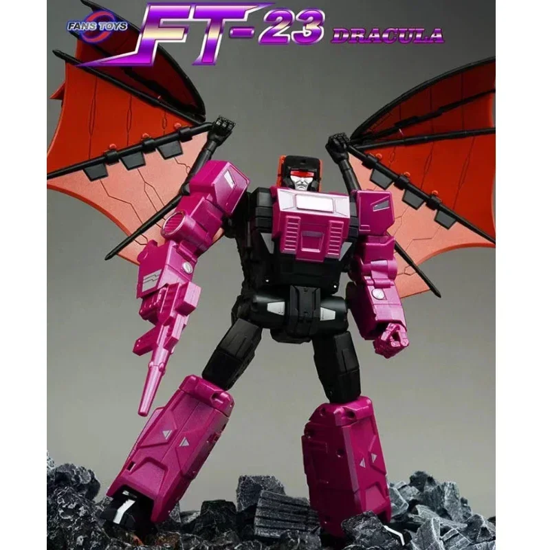 

В наличии оригинальная трансформер FansToys FT-23 FT23 Mindwipe Dracula, Высококачественная экшн-фигурка робота с коробкой