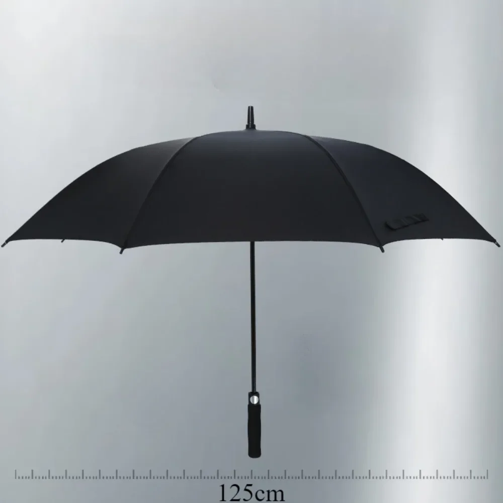 Long Automatic Umbrella Strong Windproof Long Handle Paraguas 3-5 People Large Men\'s Umbrella Business Advertising Umbrella