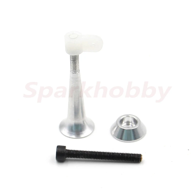 Sparkhobby Adjustable Rudder Control Horn Cone Arm Servo Rocker for Nitro Gasoline RC Airplane Fixing Wing Plane Model parts