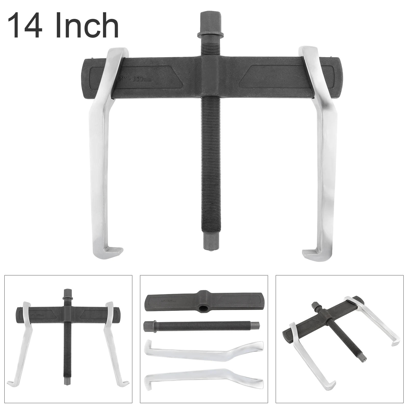 14inch 350mm Separate Lifting Device Strengthen Bearing Puller for Car Repair Hand Tool with 2 End Strap Anti Detachment Design