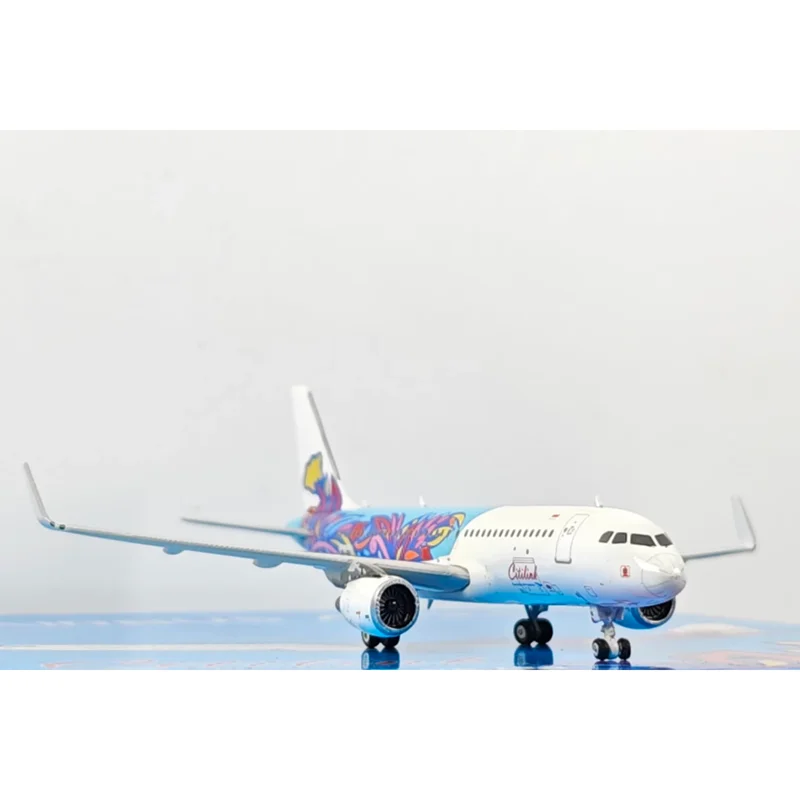 فينيكس 1/400 مقياس اندونيسيا Liancheng الهواء A320 PK-GQI دييكاست سبيكة نموذج طائرة جمع زخرفة الزخرفية