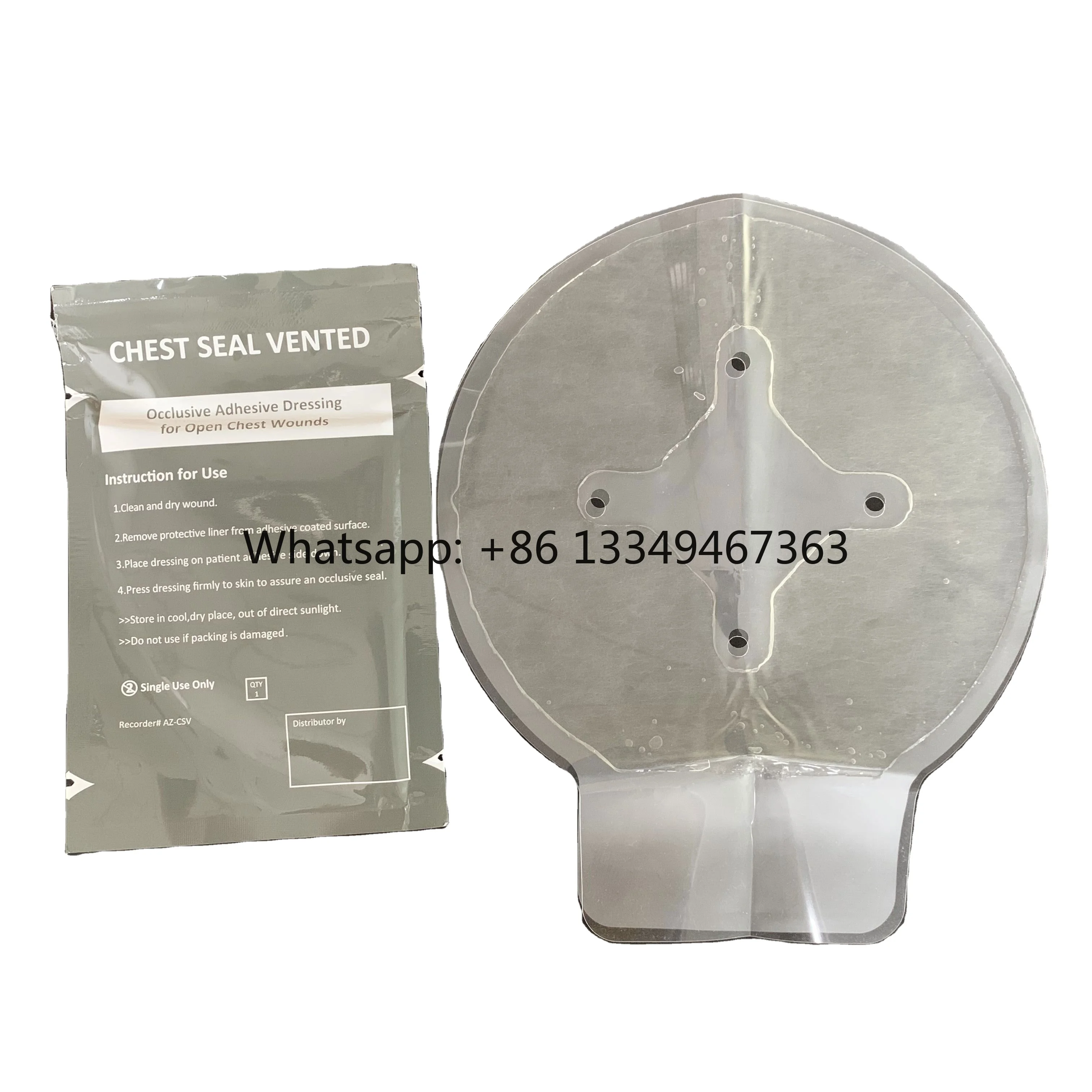 

In Stock Tactical Tension Pneumothorax Medical Chest Seal Hot Sale