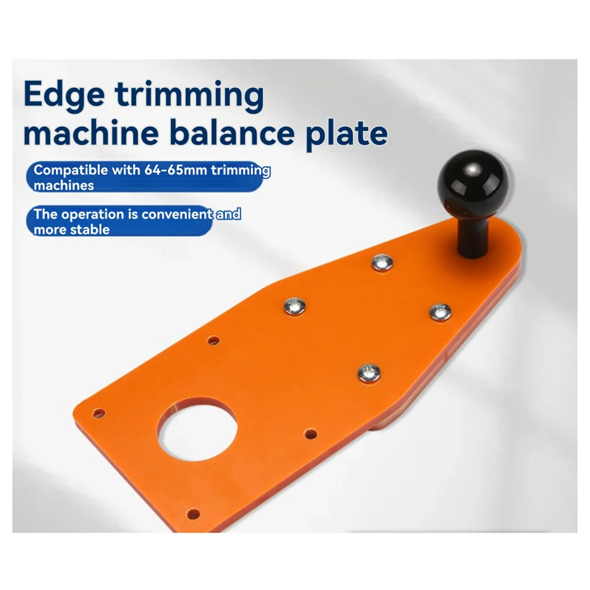 

ABNJ Обрезной станок Балансировочная доска Откидная доска Маленькая нижняя пластина машины для гонга Дуга R Угол снятия фаски Балансная нижняя пластина