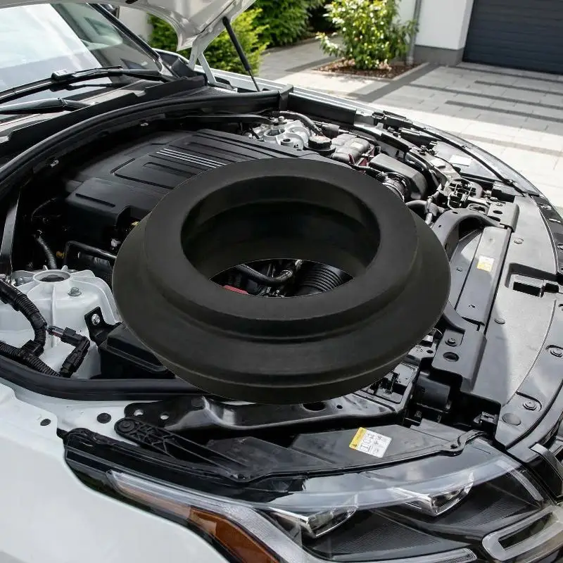 

1 шт. черный уплотнительный патрубок для слива моторного масла, прочный пластиковый черный уплотнительный патрубок для топлива и масла для усиленной защиты от утечек в автомобилях