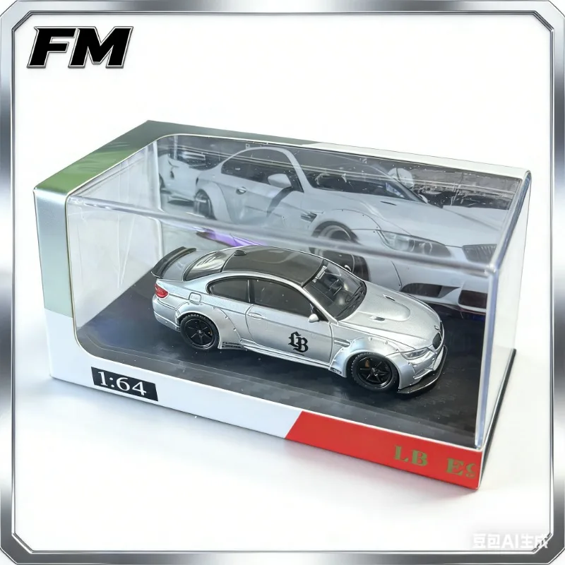 

Fine Model 1:64 BMW 3 Series 4th Generation M3 E92 Realistic Static Alloy Car Model, Boys' Toy, Adult Collection Decoration Item