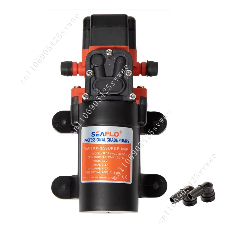 

SEAFLO 40psi 12v Marine Pump Diaphragm Pump Boat Accessories Shower Toilet