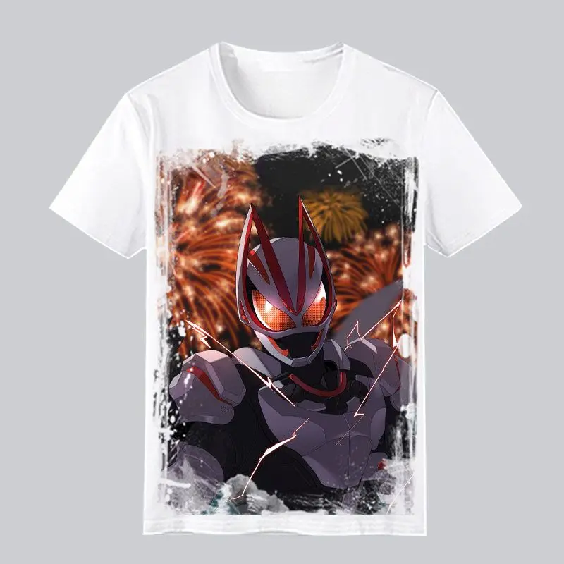 

Мужская футболка с коротким рукавом Kamen Rider 01 Collaboration, новый комплект одежды 2026 года, в том же стиле, что и у Zi-O и Decade Riders.