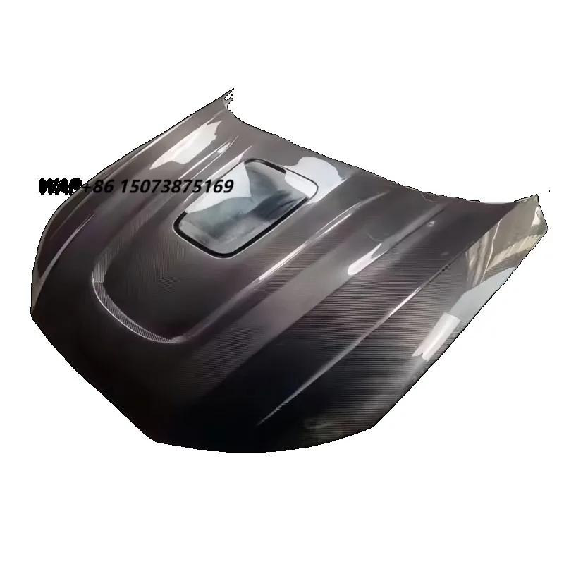Upgraded and Modified High-quality SD Style Dry Carbon Fiber Engine Protective Cover and Hood Suitable for the 2019 S4 B10