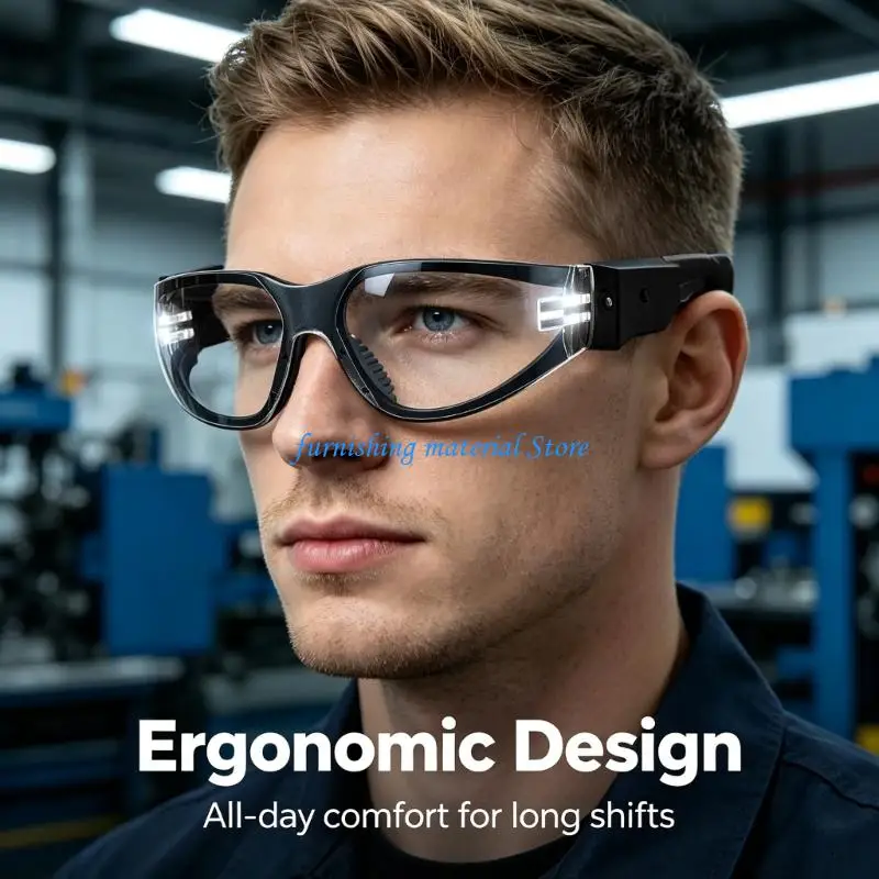 Y5GD Scratch Resistant Sun Safety Glasses Featuring Powerful LED Light And USB Charging