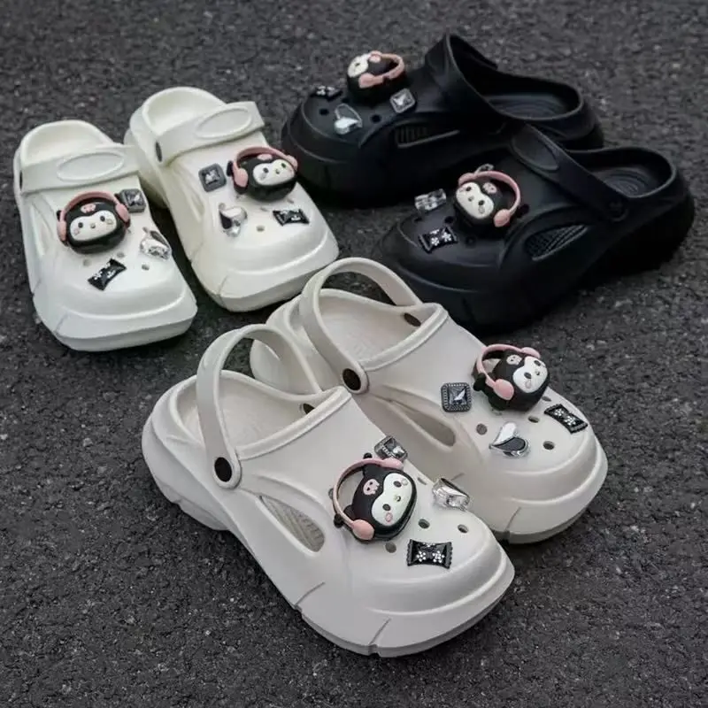 

Cave shoes for women in summer with a soft and thick sole that feels like stepping on poop and a cool mop on the beach