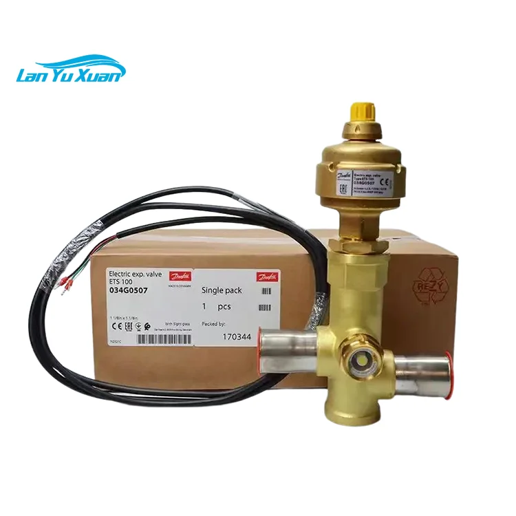 Electronic Expansion Valve 0.5 a 12 V 6W 45.5 Bar Without Wire Model ETS100 ETS400 034G0501 034G0505 034G0507 034G0508